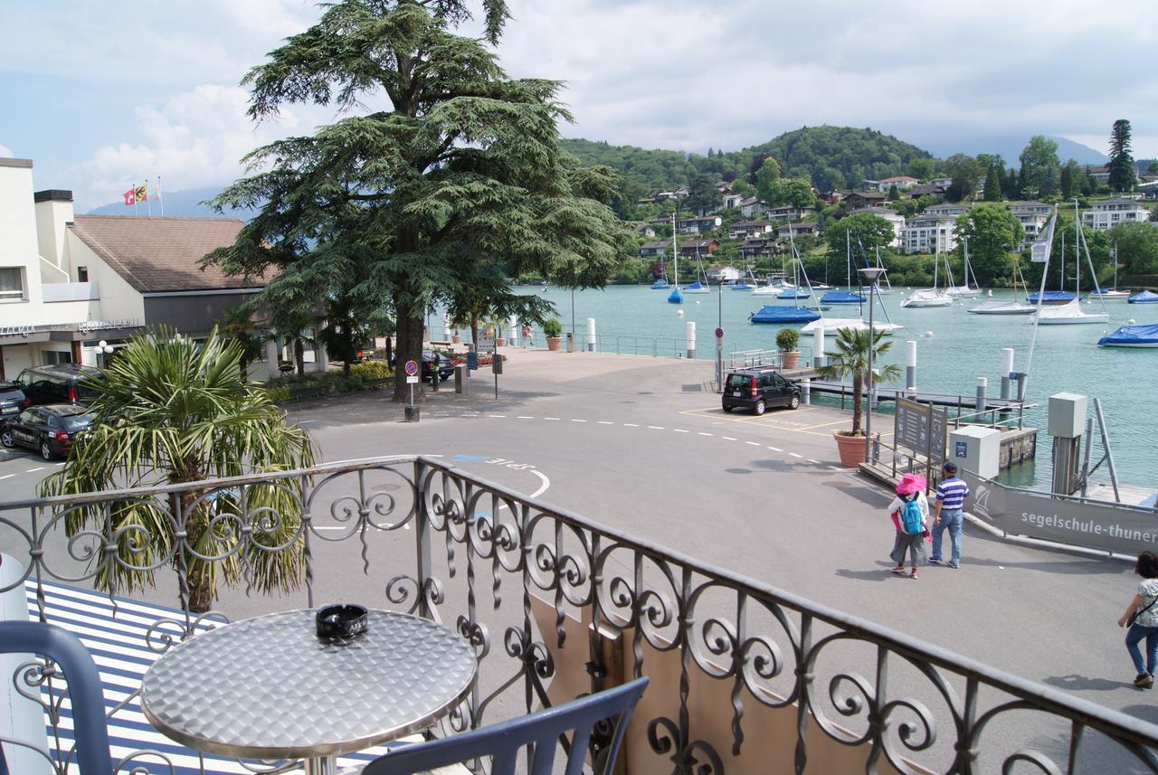Hotel Schlosspintli Spiez Exterior foto