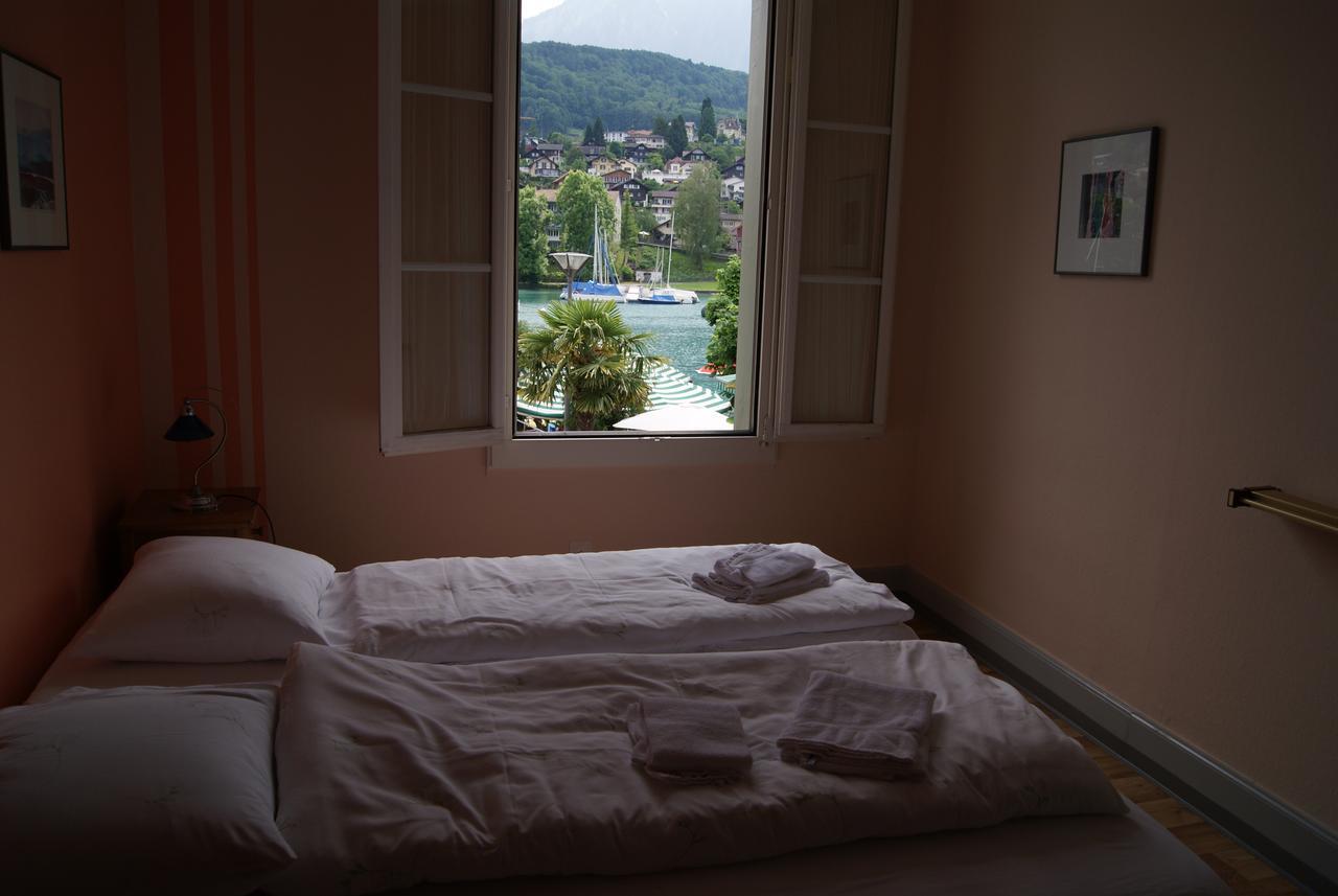 Hotel Schlosspintli Spiez Exterior foto